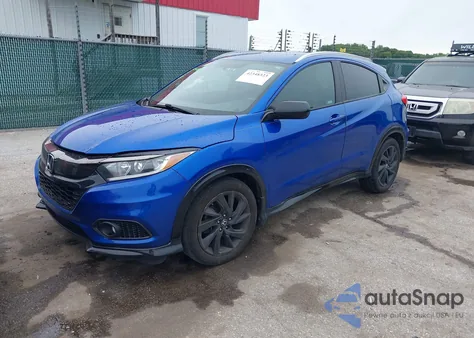 2021 Honda Hr-V Awd Sport from USA, damaged, VIN 3CZRU6H1XMM747601